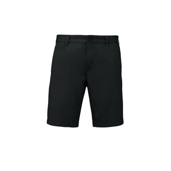 Herenbermuda met verwassen look
