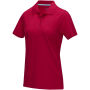 Graphite short sleeve women’s organic polo - Red - XS Graphite short sleeve women’s organic polo - Red - XS