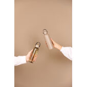 VINGA Baltimore RCS recycled SS fles 600 ML, greige