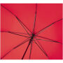 Alina 23" automatisch openende gerecyclede PET paraplu - Rood