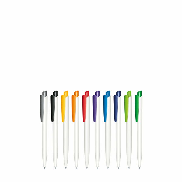 Dart Polished Basic Wit - Oranje 151 Dart Polished Basic Wit - Oranje 151