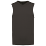 Heren spencer met v-hals Dark Grey S