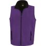 Core Printable Softshell Bodywarmer purple/black 4XL