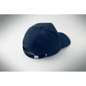 WALE - 5 panelen corduroy baseballcap - Blauw