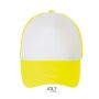 Bubble Cap white/neon yellow one size