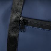 Gerecyclede PU dufflebag Mirae zwart