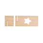 Kannykka - mobile holder, star
