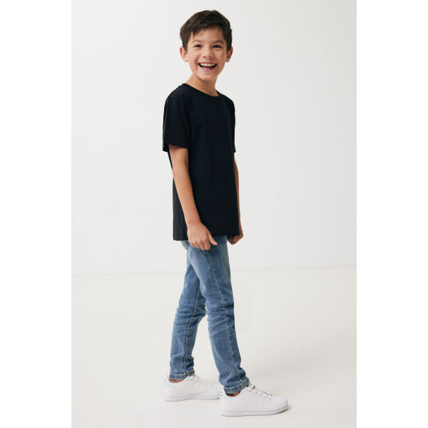 IQONIQ Koli kids lichtgewicht gerecycled katoen t-shirt, zwart (1112) IQONIQ Koli kids lichtgewicht gerecycled katoen t-shirt, zwart (1112)