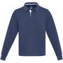 Clyde unisex organic rugbypolo sweatshirt - Marineblauw - XL Clyde unisex organic rugbypolo sweatshirt - Marineblauw - XL