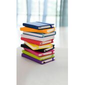 Notitieboek Dita | Gerecycled PU | A6 | Gelinieerd zwart