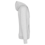 Ecologische herensweater met capuchon en ritssluiting Ash Heather XS