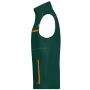 Workwear Vest - COLOR - dark green/orange 6XL