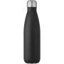 Cove 500 ml vacuüm geïsoleerde fles van RCS-gecertificeerd gerecycled roestvrij staal  - Zwart