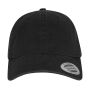 Cap Low Profile garment washed - Black - One Size