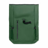 BANGKOK ROLL - Rolltop laptop rugzak 600D     MO2643 - Donker Marinegroen