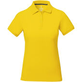 Calgary damespolo met korte mouwen - Geel - 2XL