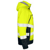 1383 Hi-vis lined jacket geel/zwart xxl