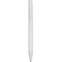 Gerecycled aluminium balpen Gladys wit