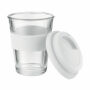 ASTOGLASS - Glazen drinkbeker 350 ml - Wit