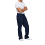 Uniseks Broek met trekkoordje standard taille Navy S