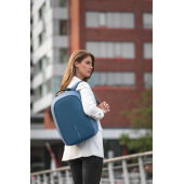 Bobby Hero Small, anti-diefstal rugzak, lichtblauw, zwart