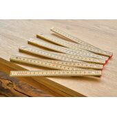 Berkenhouten opvouwbare duimstok Ezio bruin