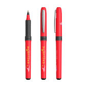 Rood - chroom - zwarte inkt