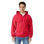 Gildan Sweater Hooded Full Zip Softstyle 40 Red-2XL