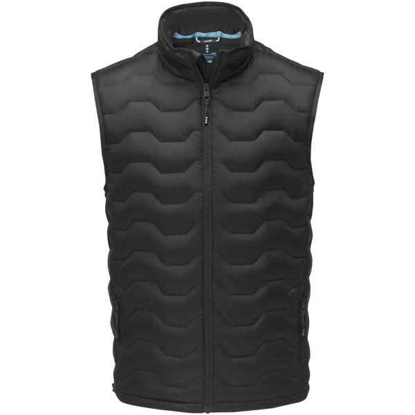 Epidote men's GRS recycled insulated down bodywarmer - Solid black - XS