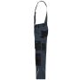 Workwear Pants with Bib - STRONG - GRS carbon/black 98