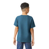 Gildan T-shirt Heavy Cotton SS for kids 80 Indigo Blue-M