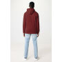 IQONIQ Jasper gerecycled katoen hoodie, bordeauxrood (XXL)