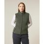 Stella Quester - De dames fleece bodywarmer - Khaki (XXL)