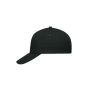 5 Panel Promo Cap Laminated black one size