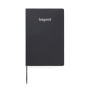 VINGA Baltimore RCS PU softcover notitieboek, zwart VINGA Baltimore RCS PU softcover notitieboek, zwart