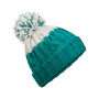 Apres Beanie emerald/soft white one size