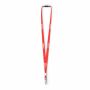 Polyester tubulaire keycord met metalen klem