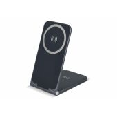 2255 -Xoopar Zero 2 in 1 draadloze oplader compatibel met MagSafe - Donker Grijs