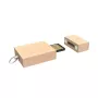 USB Stick Eco Wood (Bruin, 128GB 2.0)