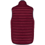 Men’s lightweight sleeveless down jacket Wine S