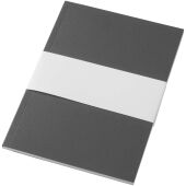 Novella Austen A5 gerecycled notitieboek met zachte cover, 50 vellen - Charcoal