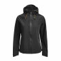 Jobman 1375 Women's shell jacket hood zwart xs