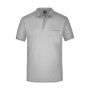 Men's Polo Pocket ash S