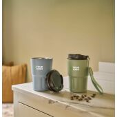 Roestvrijstalen dubbelwandige mok Louisa lichtblauw