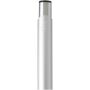 Moneta balpen van gerecycled aluminium (blauwe inkt) - Zilver