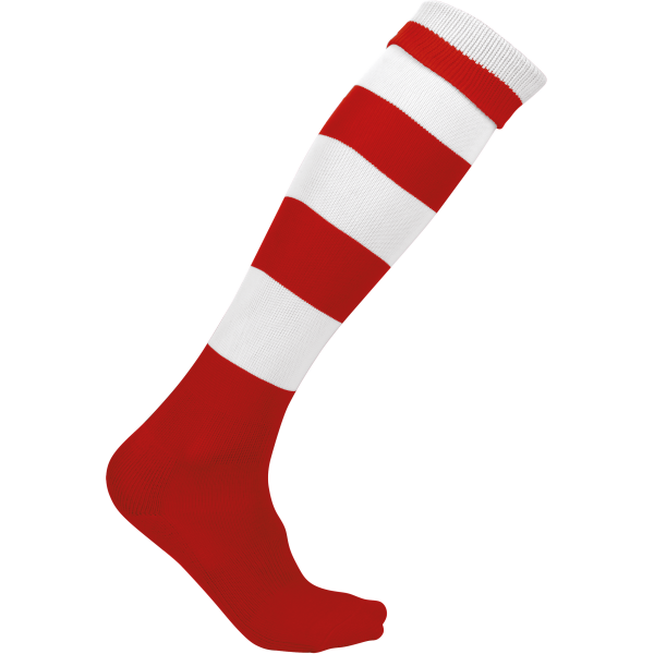 Hoop sports socks Sporty Red / White 35/38 EU Hoop sports socks Sporty Red / White 35/38 EU