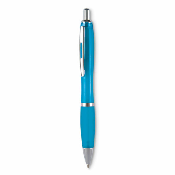 RIOCOLOUR - Balpen met drukmechanisme - Turquoise RIOCOLOUR - Balpen met drukmechanisme - Turquoise