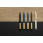 GRS RABS pen met bamboe clip, blauw