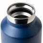 Gerecyclede RVS drinkfles (600 ml) Mace zwart
