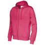 Cottover Gots Full Zip Hood Man Dark Cerise 4XL
